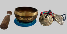 Load image into Gallery viewer, Singing bowl-Tingsha bell- Bundle Pack
