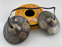 Load image into Gallery viewer, Tingsha bell with bag-Large-Chakra Balance Cymbals
