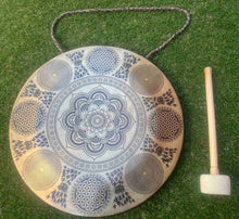 Load image into Gallery viewer, Gong-Percussion Instrument-46 cm-Sacred Geometry-Flower Of Life Gong
