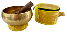 Load image into Gallery viewer, Singing Bowl-Hand beaten-12 cm-Gift Set

