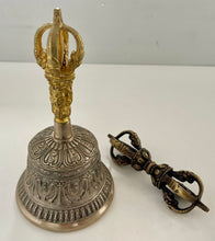 Load image into Gallery viewer, Hand Bell and Dorje-Singing Bell-Crafted
