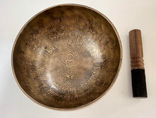 Load image into Gallery viewer, Singing Bowl-Meditation bowl-Handmade-18 cm

