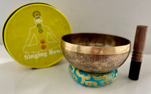 Load image into Gallery viewer, Singing Bowl-Meditation bowl-Handmade-18 cm

