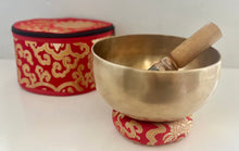 Load image into Gallery viewer, Singing Bowl-16 cm-Handmade Meditation Bowl
