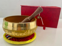 Load image into Gallery viewer, Singing Bowl for Sound Healing-Tibetan Bestseller Gift Set
