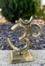 Load image into Gallery viewer, OM Figurine-Small-Stand Alone-Brass
