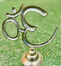 Load image into Gallery viewer, OM Figurine-OM Sound Of Universe-Extra Large Size-Stand Alone-Brass
