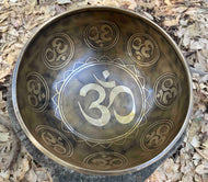 Singing Bowl-24 cm-OM Handmade Singing bowl Healing Gift Set