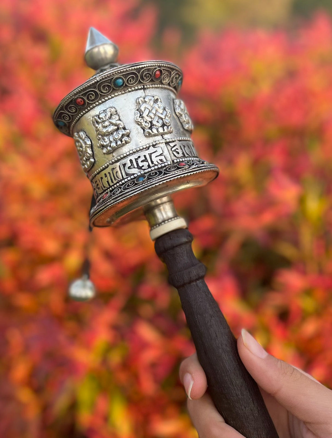 Prayer Wheel-Handheld-Om Mani Padme Hum