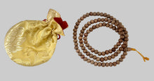 Load image into Gallery viewer, Sandalwood Mala Beads 108 Prayer Mala Necklace – Handmade Meditation Prayer Beads
