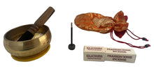Load image into Gallery viewer, 9cm Hand Beaten Singing Bowl Starter Set
