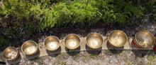 Load image into Gallery viewer, Singing Bowls-Set of 7 Chakras-Handmade-Full Moon Bowls
