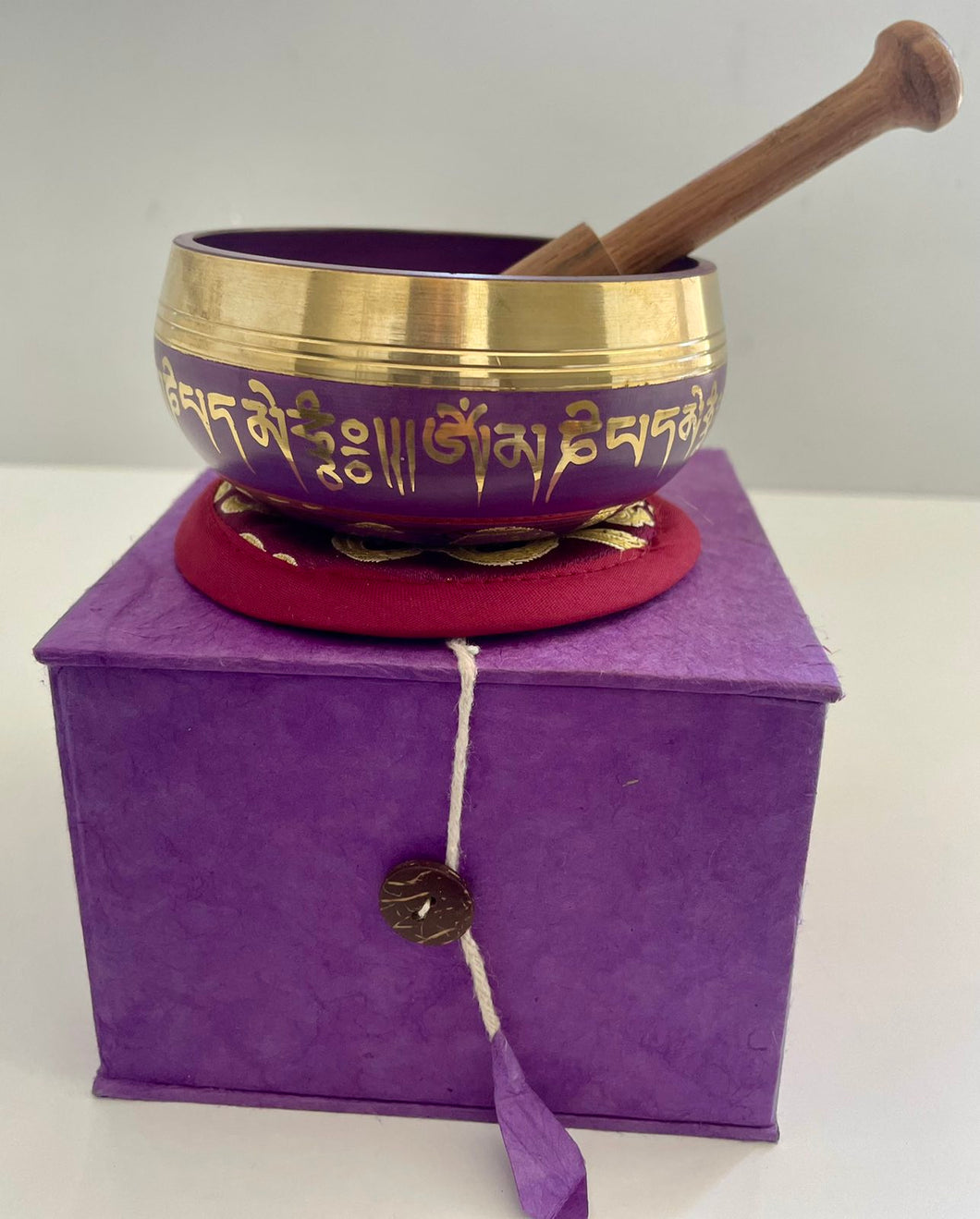 Singing bowl-Purple-Gift Set