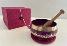 Load image into Gallery viewer, Singing bowl-Pink-Gift Set
