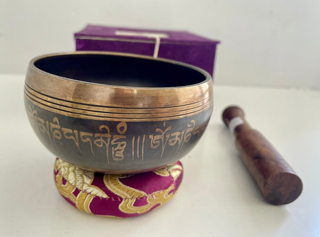 Singing Bowl Gift Set-Yoga-Chakra balance-Reiki-Sound Therapy