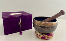 Load image into Gallery viewer, Singing Bowl Gift Set-Yoga-Chakra balance-Reiki-Sound Therapy
