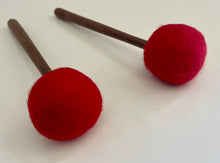 Load image into Gallery viewer, Singing bowl Strikers-Pack of 2-Gong mallets
