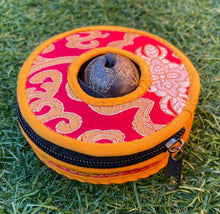 Load image into Gallery viewer, Tibetan Tingsha bell with bag-Large Cymbals
