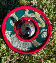 Load image into Gallery viewer, Tingsha bell with a Carry bag-Cymbals-Eight Tibetan Auspicious Symbols
