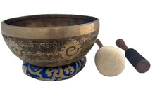 Load image into Gallery viewer, Singing Bowl-Handmade-20 cm-Om Mani Padme Hum Mantras Etched
