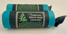 Load image into Gallery viewer, Tibetan Incense - White Sage Incense Sticks - Pack of 2
