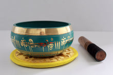 Load image into Gallery viewer, Singing bowl-11 cm-Teal
