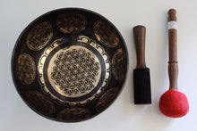 Load image into Gallery viewer, Singing bowl-Flower of Life-20 cm
