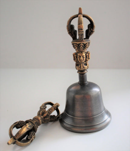 Bell and Dorje-Singing Bell-Large-Crafted