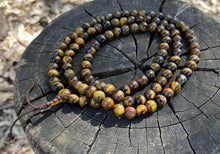 Load image into Gallery viewer, Prayer Mala Beads-Tiger Eye
