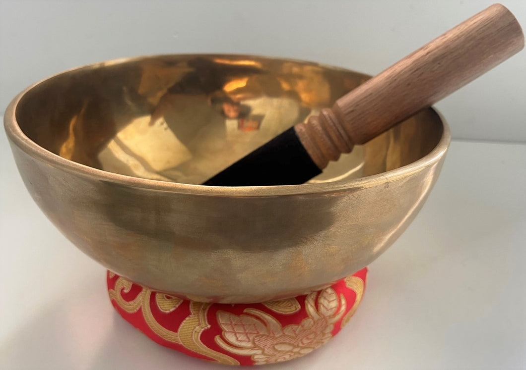 Himalayan Singing bowl-Gold-19.5 cm