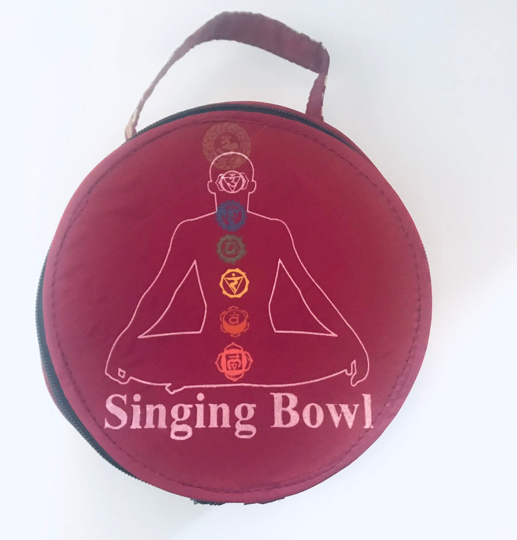 Singing Bowl-OM Carved-Gift Set