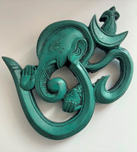 Load image into Gallery viewer, Om Ganesh Wall Hanging-Resin
