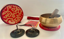 Load image into Gallery viewer, Bundle Pack-Singing bowl-Tingshas Gift Set
