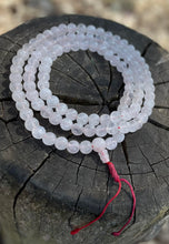 Load image into Gallery viewer, Prayer Mala Beads-Rose Quartz
