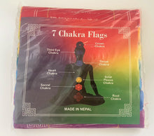 Load image into Gallery viewer, 7 Chakra Flags
