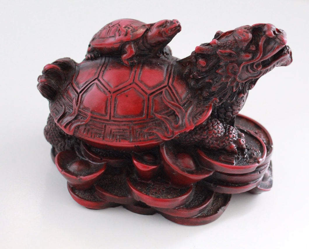 Dragon Head Turtle-Feng shui-Resin