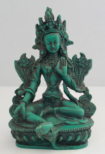 Goddess Green Tara-Resin Statue