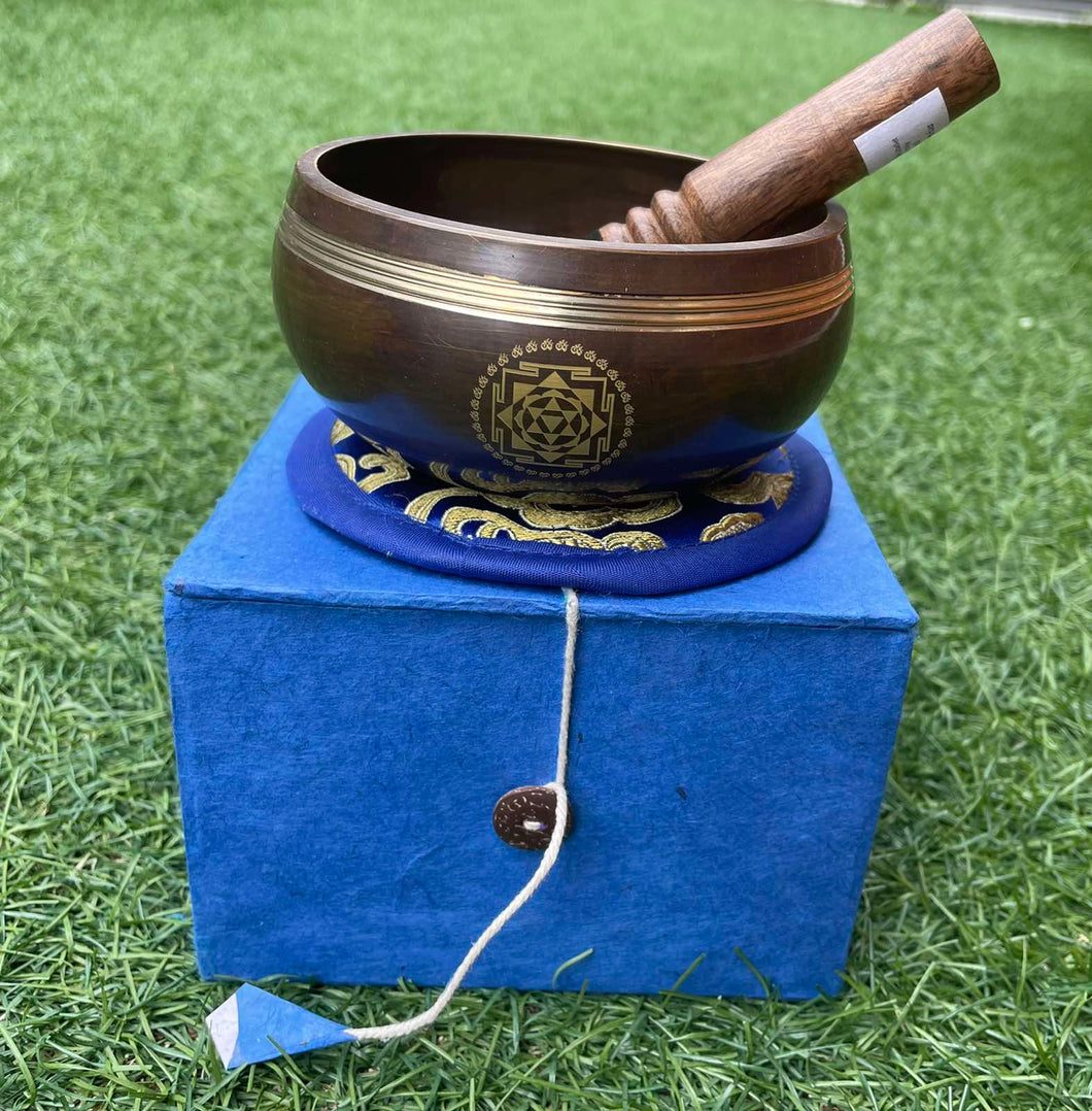 Singing bowl-Gift Set-10.5 cm-Chakra Healing Tool