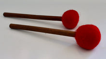 Load image into Gallery viewer, Singing bowl-Pack of 2-Gong mallets
