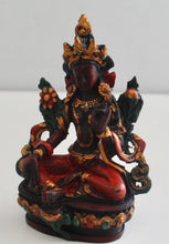 Load image into Gallery viewer, green tara statue
