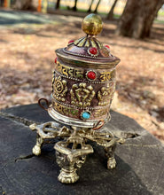 Load image into Gallery viewer, Prayer Wheel-Metal-Authentic-Om Mani Padme Hum
