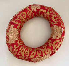 Load image into Gallery viewer, Singing bowl-Ring Cushions-Red-25 cm
