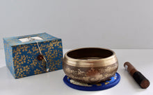 Load image into Gallery viewer, Singing bowl-OM-Gift Set-Himalayan

