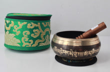 Load image into Gallery viewer, Singing bowl-Gift Set-Double Dorje Carved

