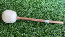 Load image into Gallery viewer, Gong mallet-Handcrafted White Wool-20 cm
